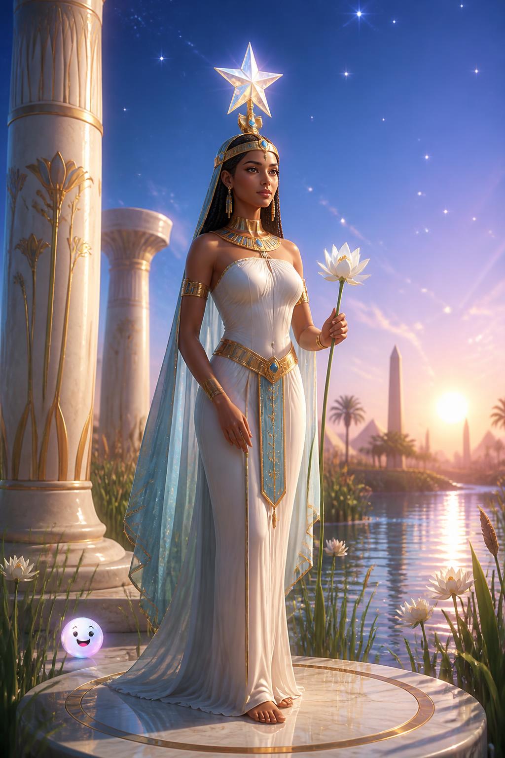 Sopdet the goddess of the star