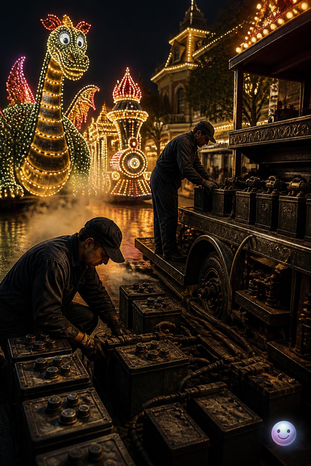 How Disney wired the night
