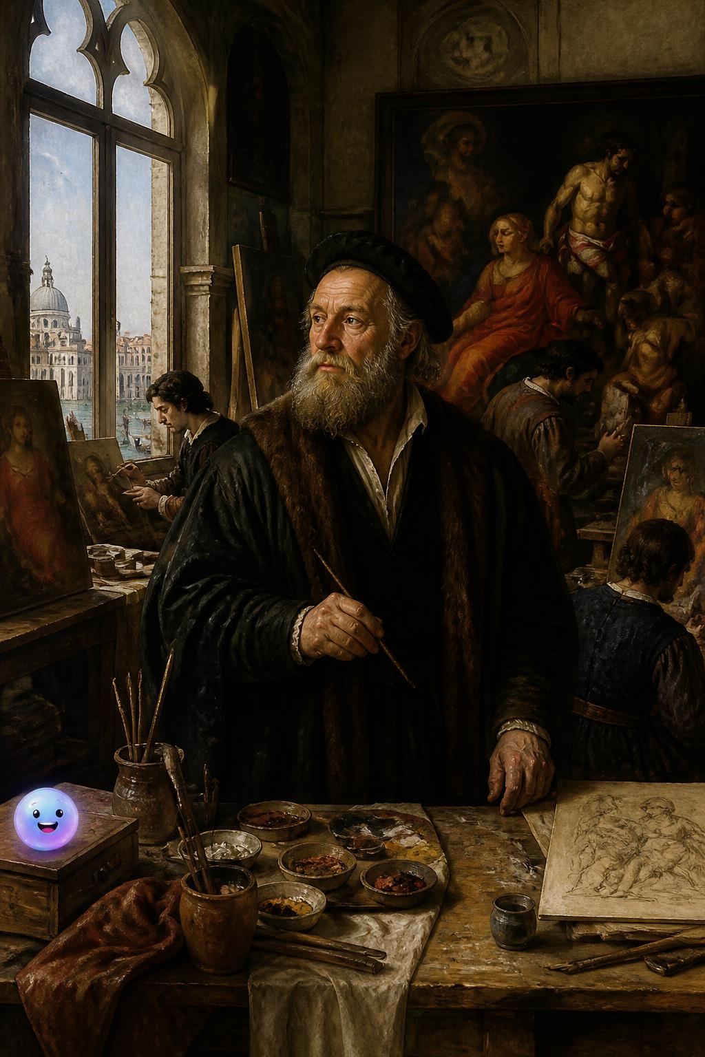 La bottega di Tiziano come una multinazionale dell'arte