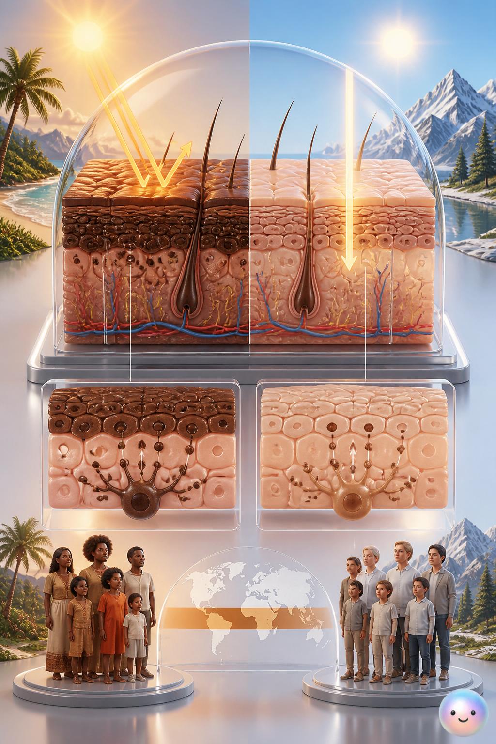 The evolutionary magic of melanin
