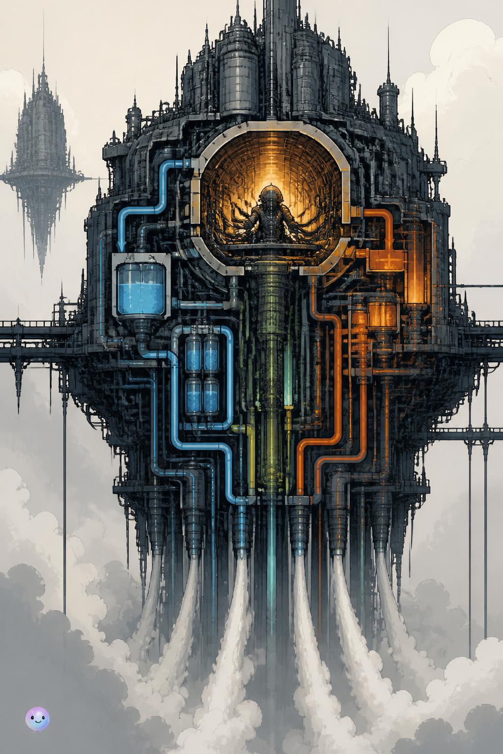 The massive thinking supercomputer machines