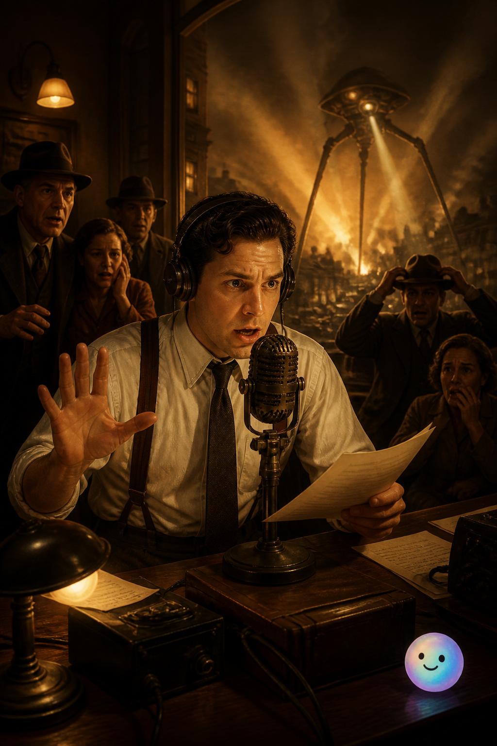 The war of the worlds radio panic