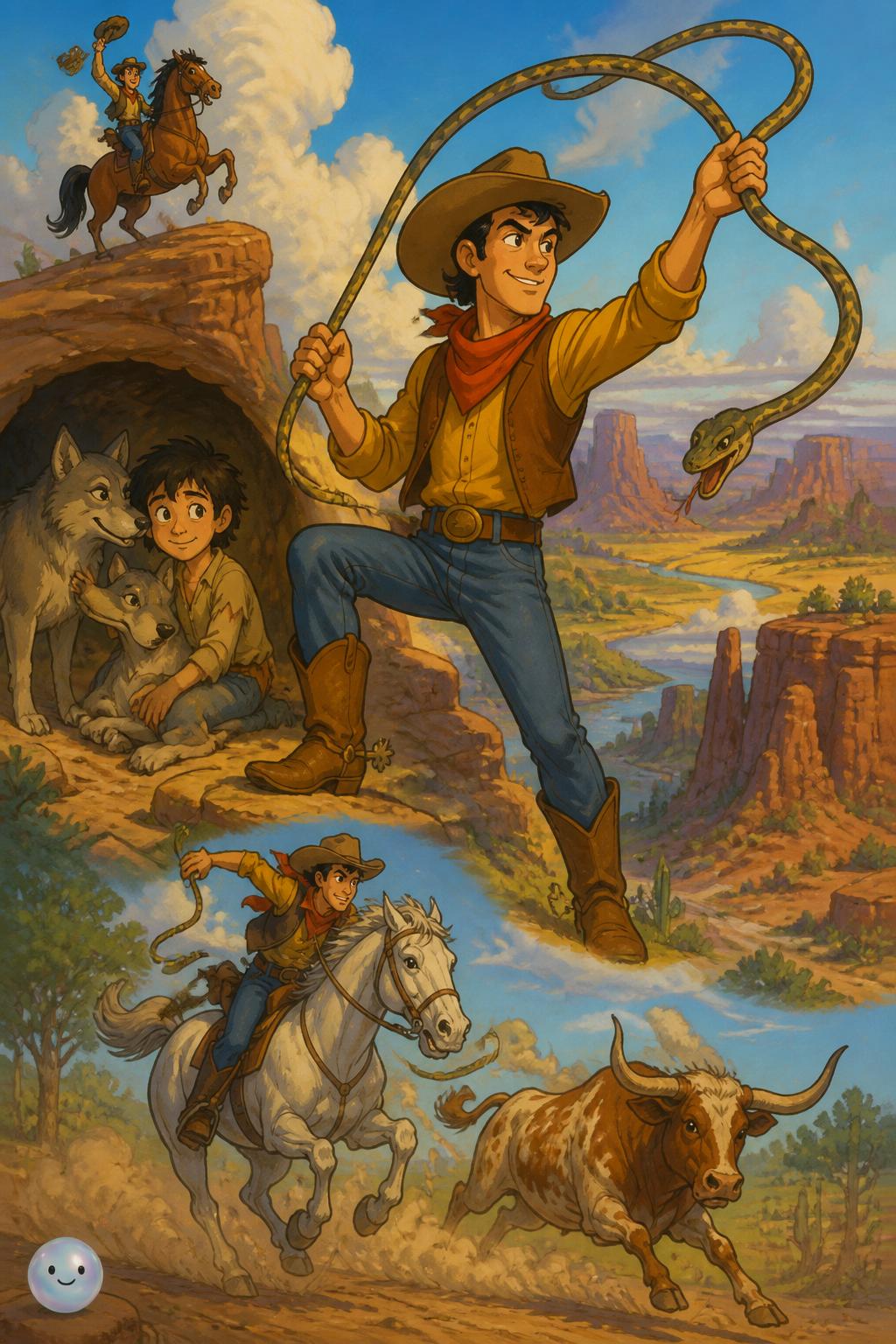 The magazine cowboy Pecos Bill