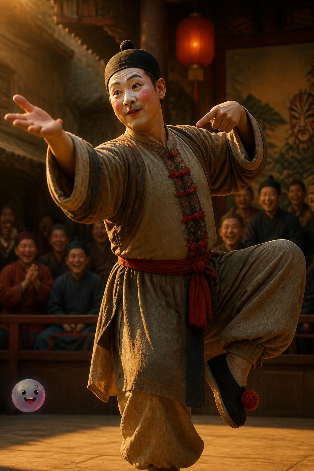 The witty Chou of Chinese opera