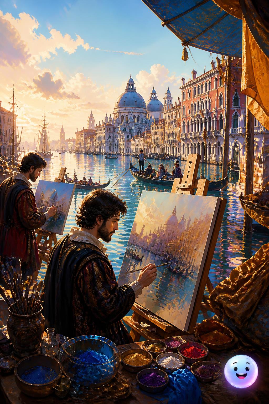 O império da cor e da luz em Veneza