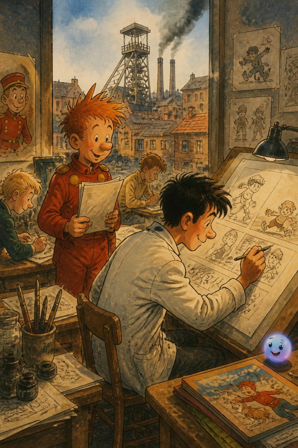 Le journal de Spirou et l'énergie wallonne