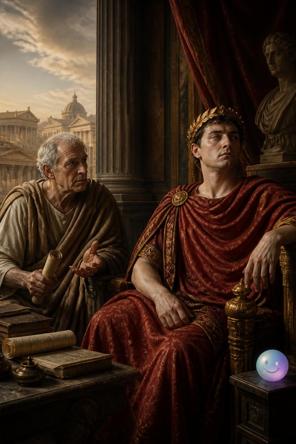 El peligroso trabajo de educar a un emperador