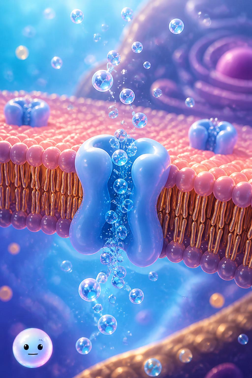 Aquaporins and cellular water gates