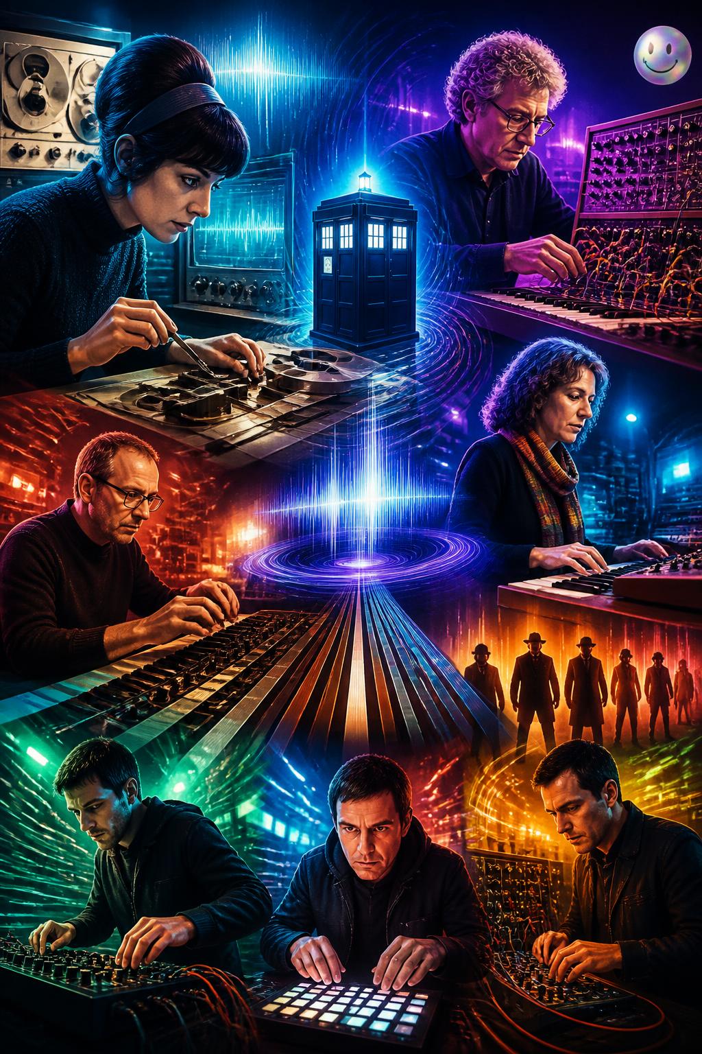 Electronic pioneers behind Doctor Who