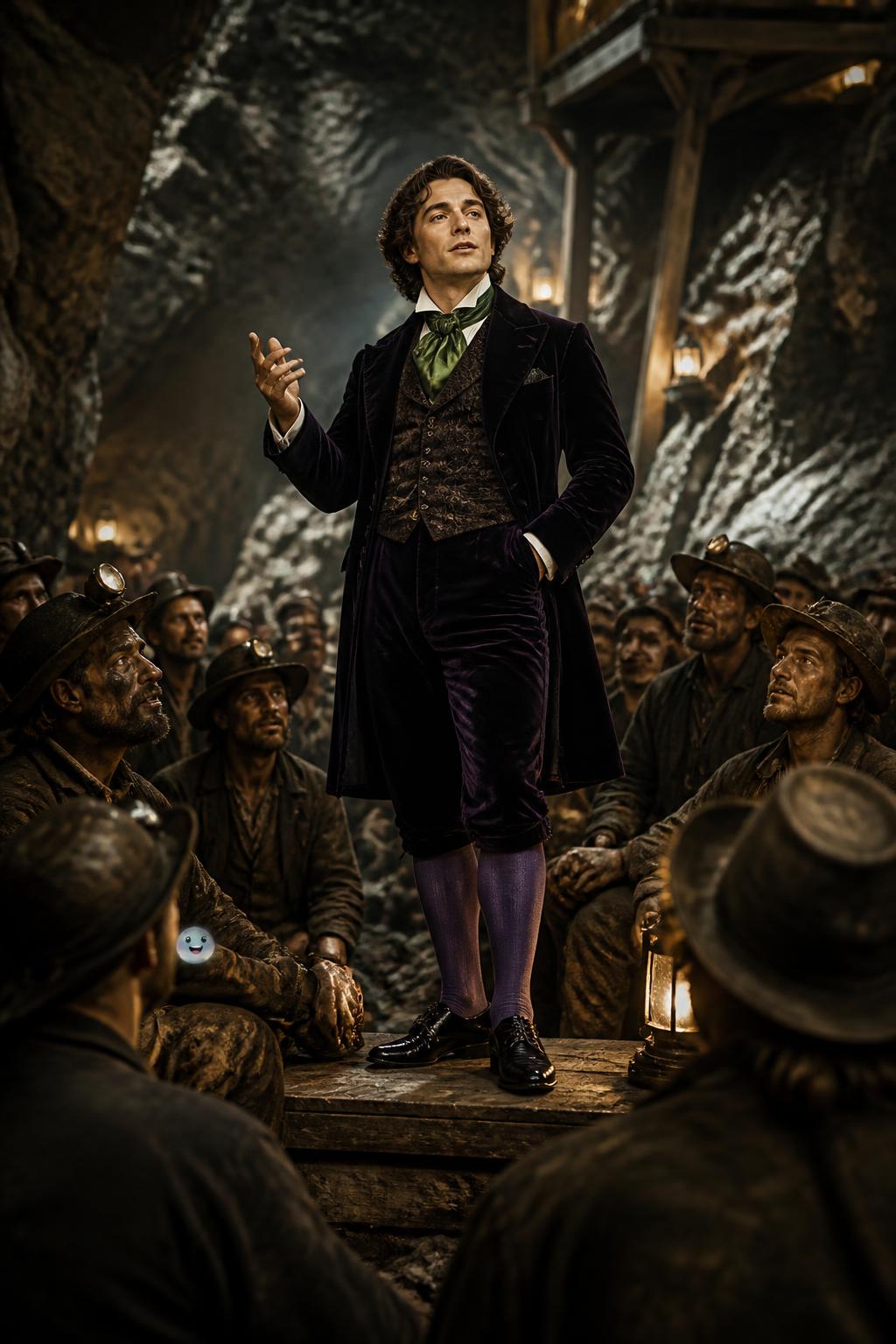 Velvet breeches in a silver mine