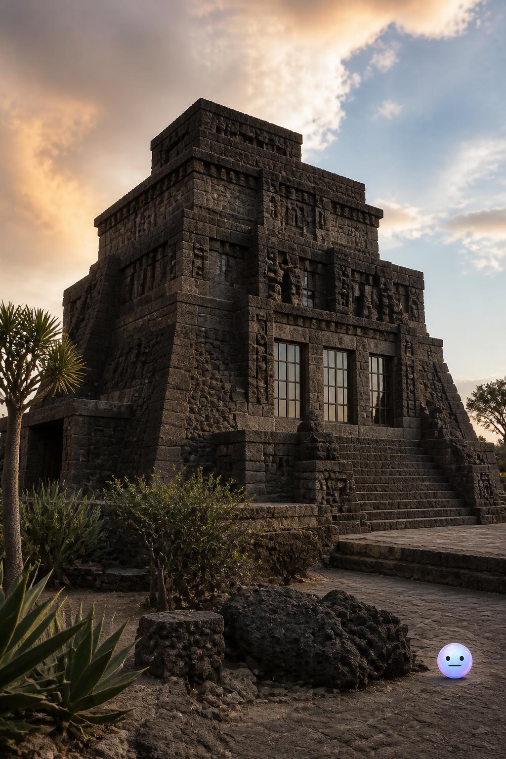 El templo de piedra del Anahuacalli