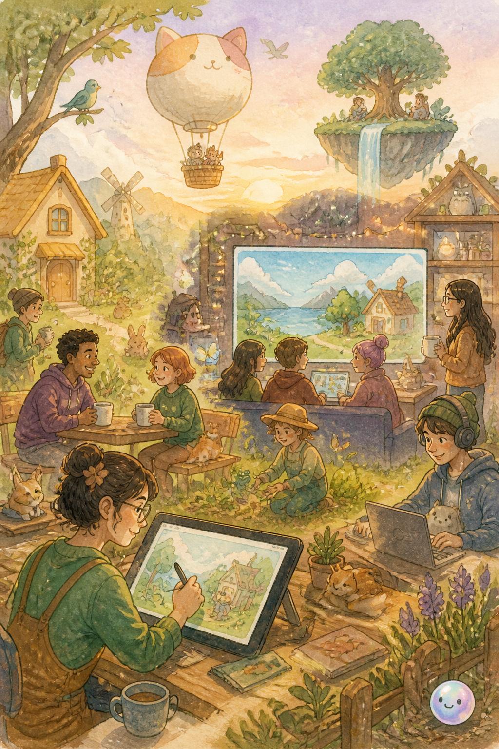 The Wholesome Games movement