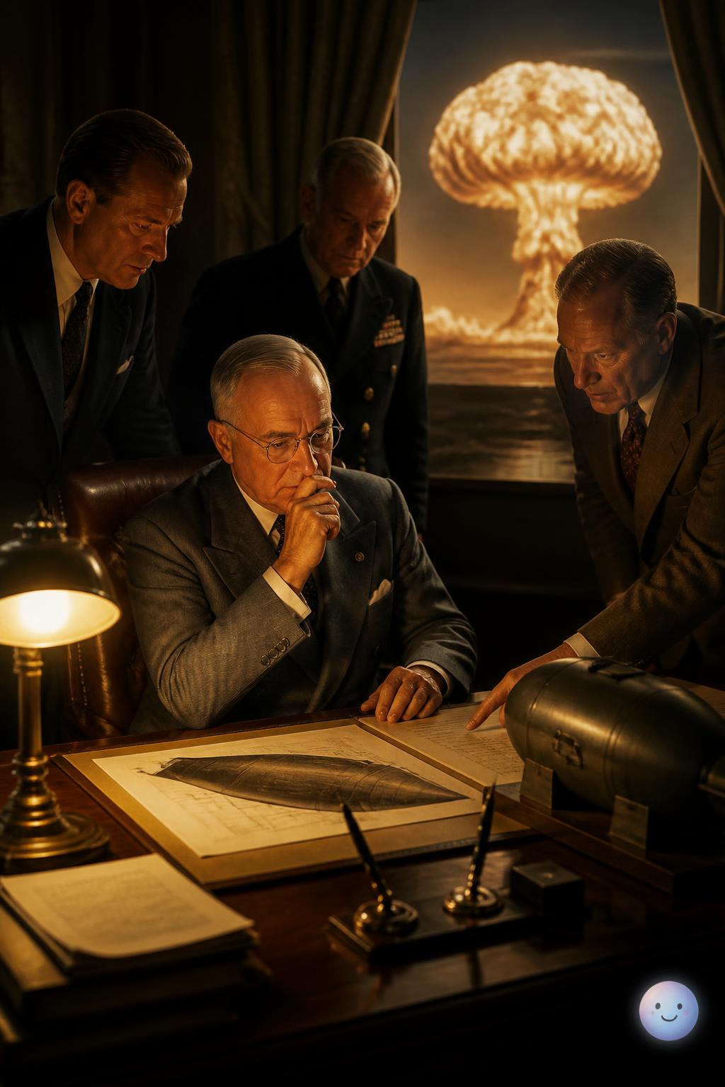 The sudden weight on Harry Truman