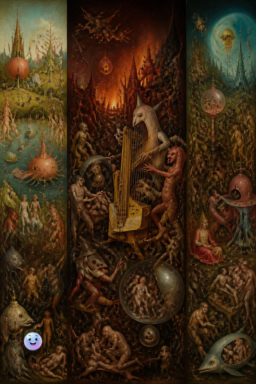 La melodía de la partitura del infierno