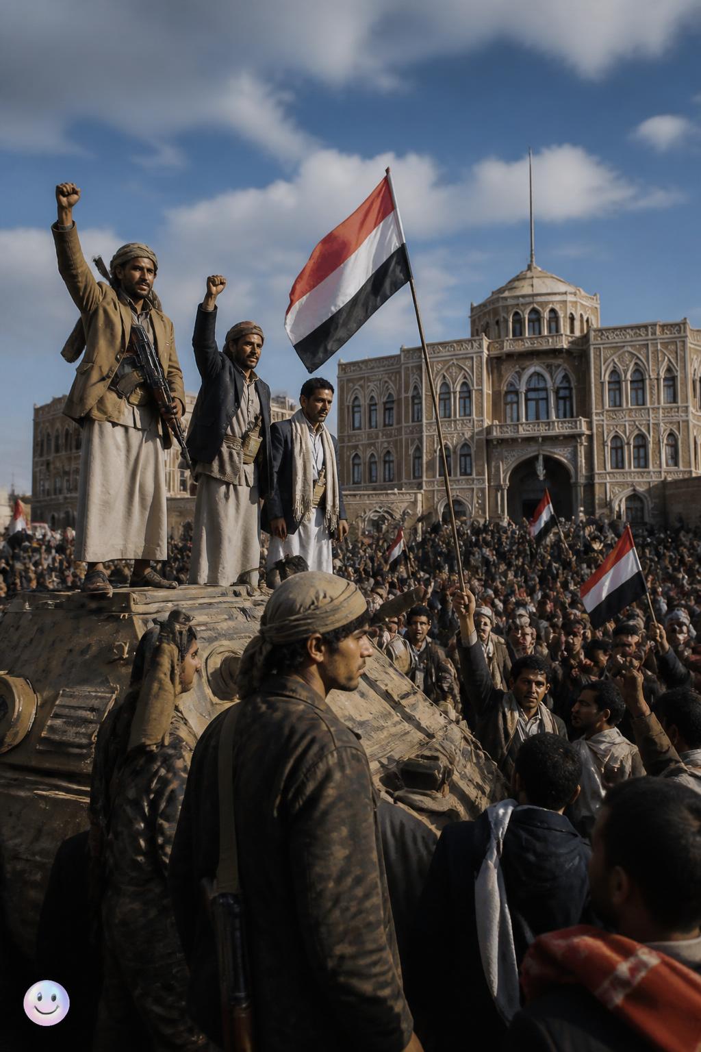 The fall of Sanaa in 2014