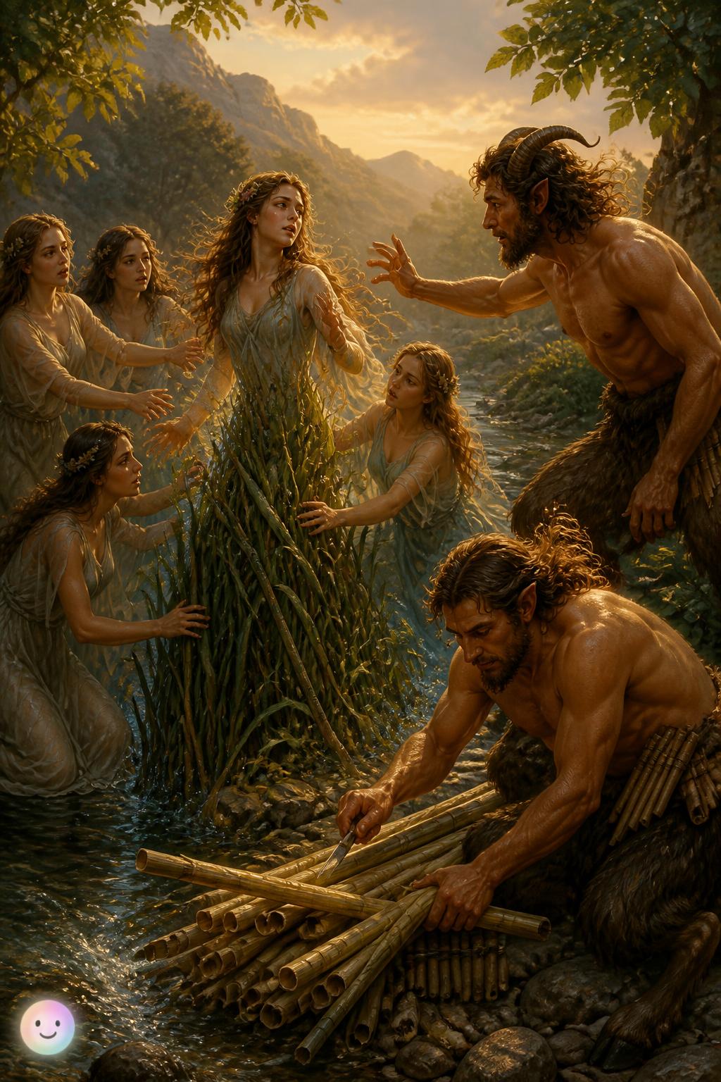Syrinx and the invention of the pan flute