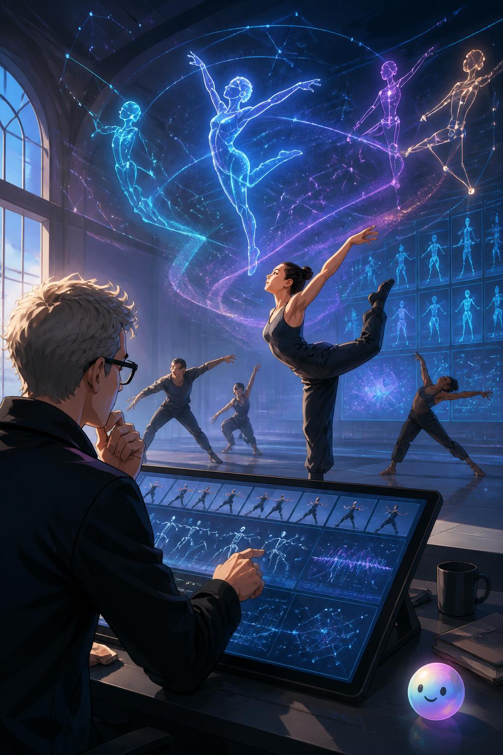 Coreografías creadas por inteligencia artificial