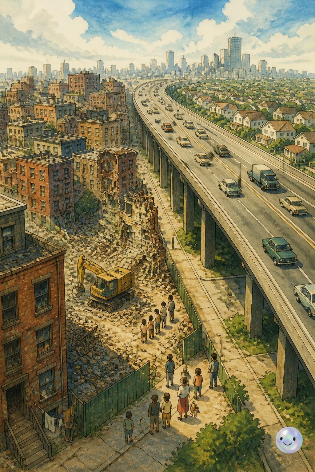 Why highways divided cities and limited housing