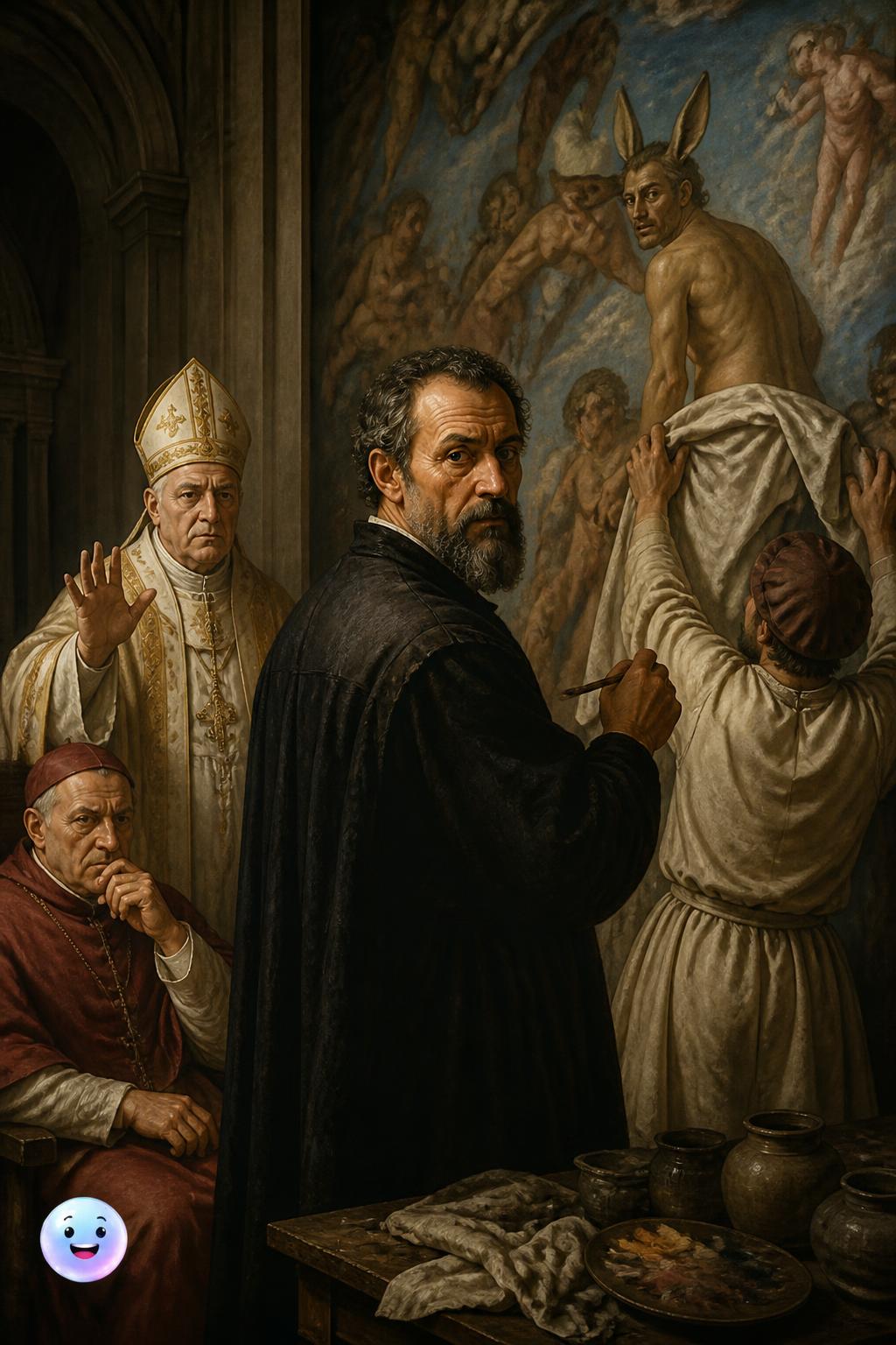 O mestre dos calções e a censura papal