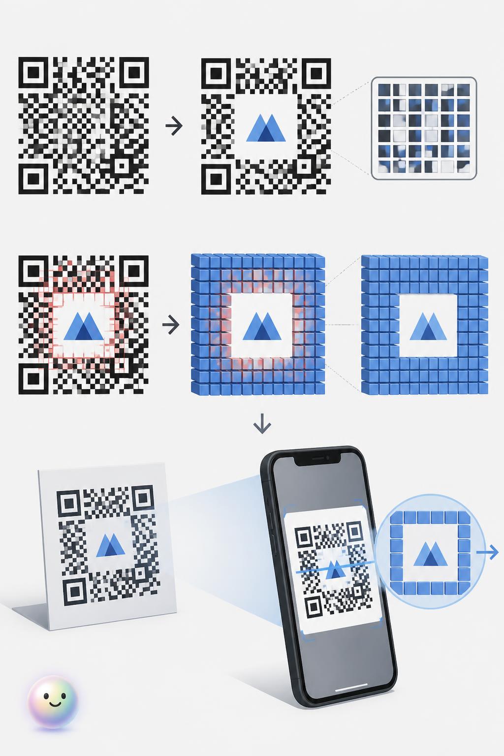 Putting logos in the center