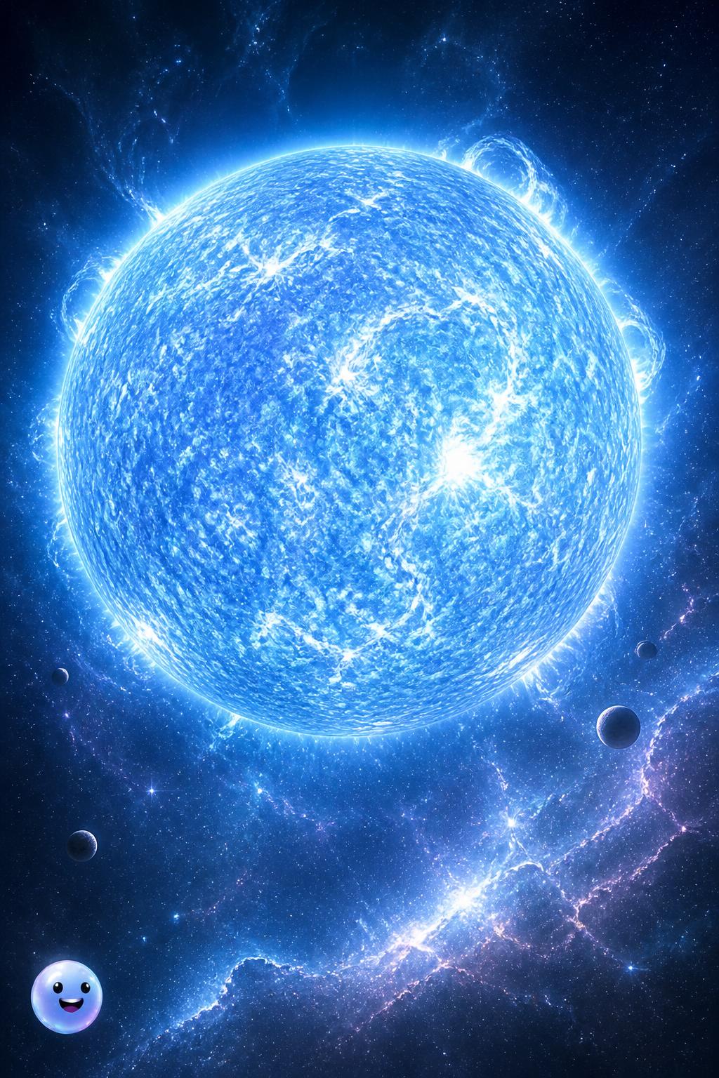 The blazing blue giants
