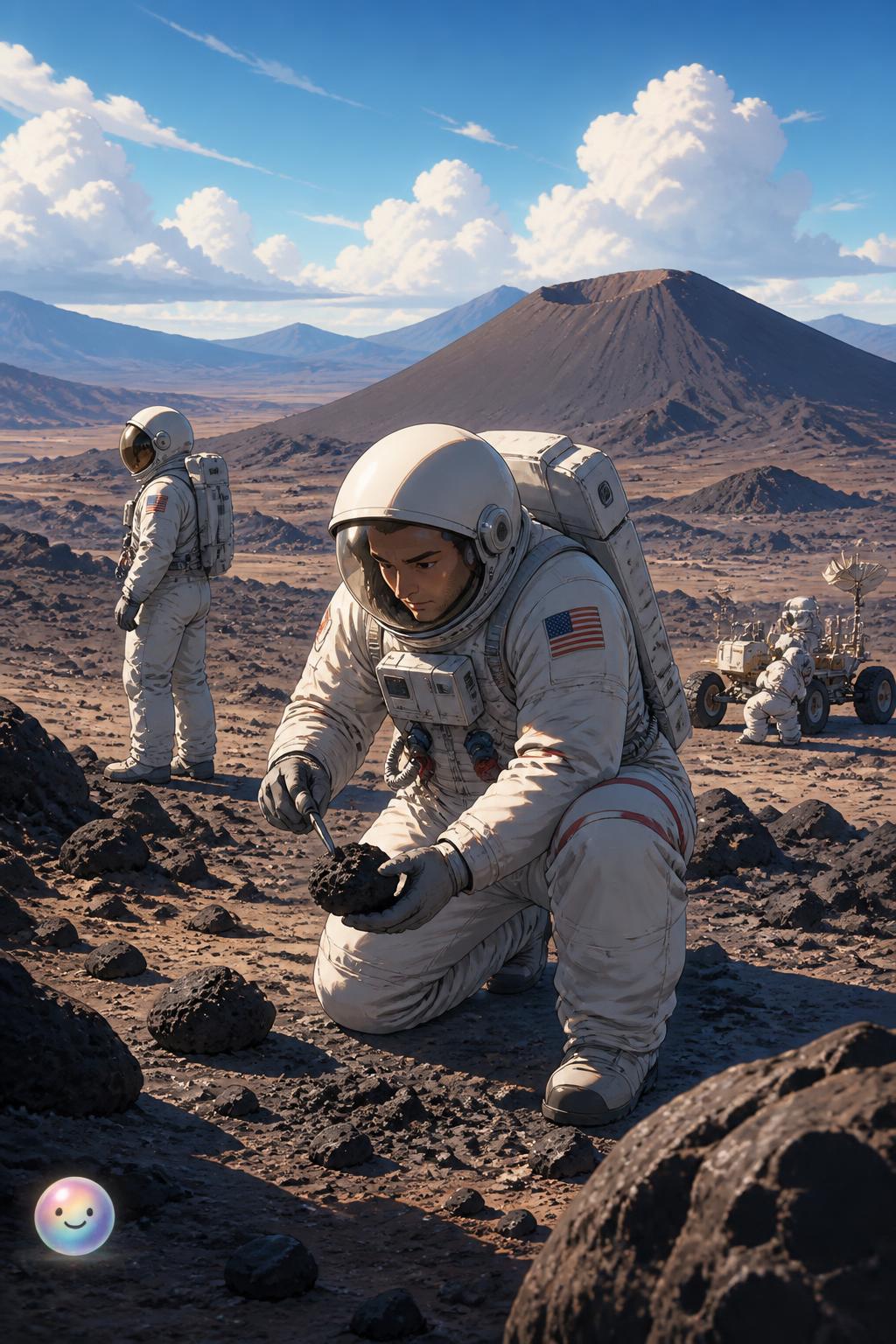 Entrenamiento lunar de la NASA