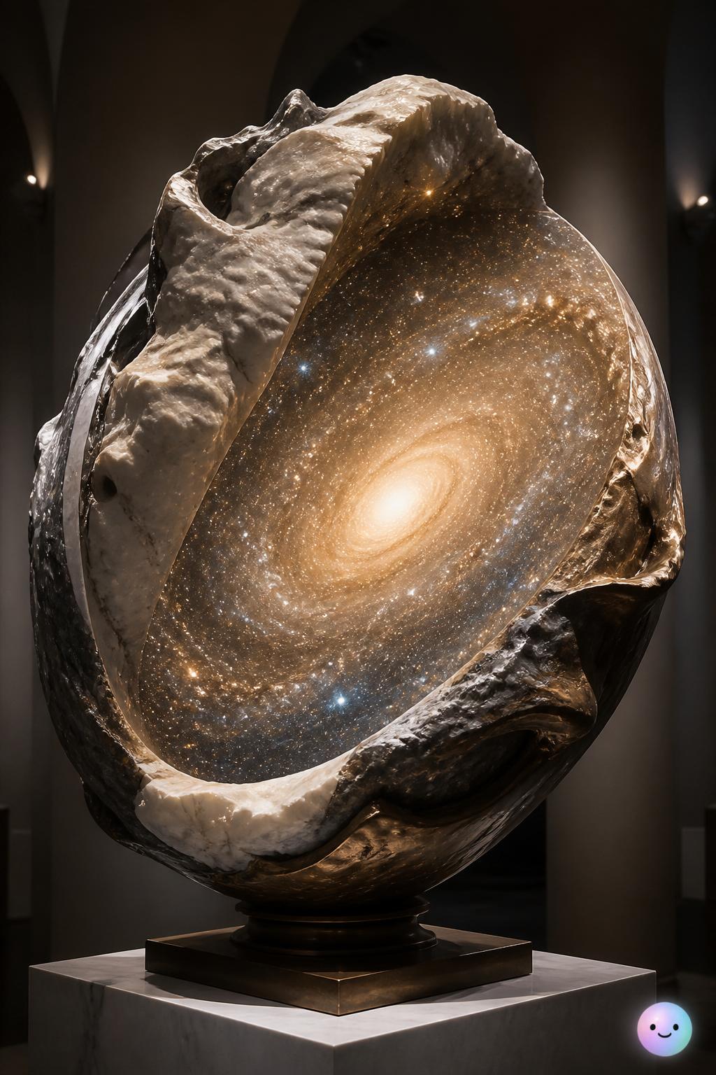 The rise of an elliptical giant