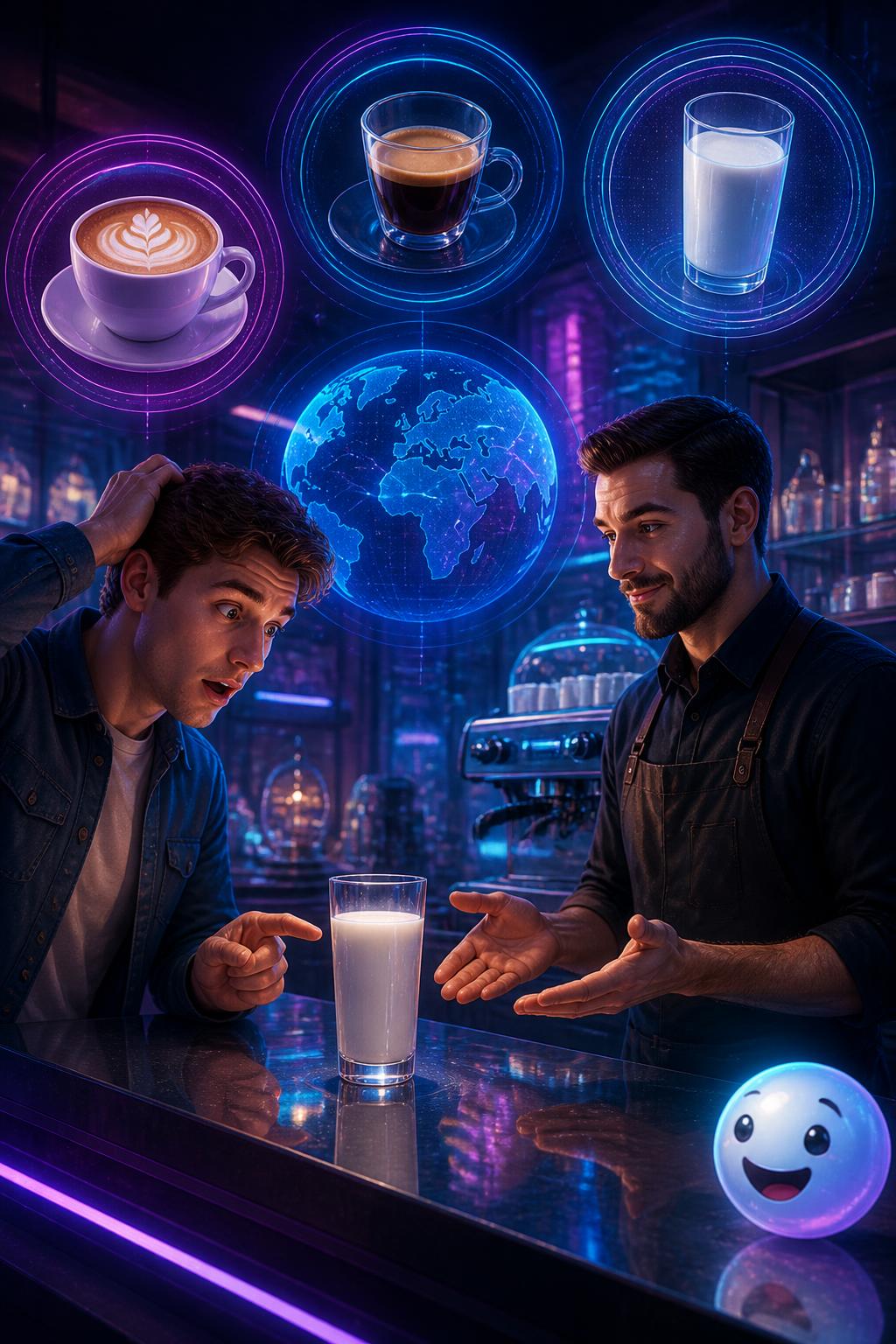 Il malinteso globale del latte al bar