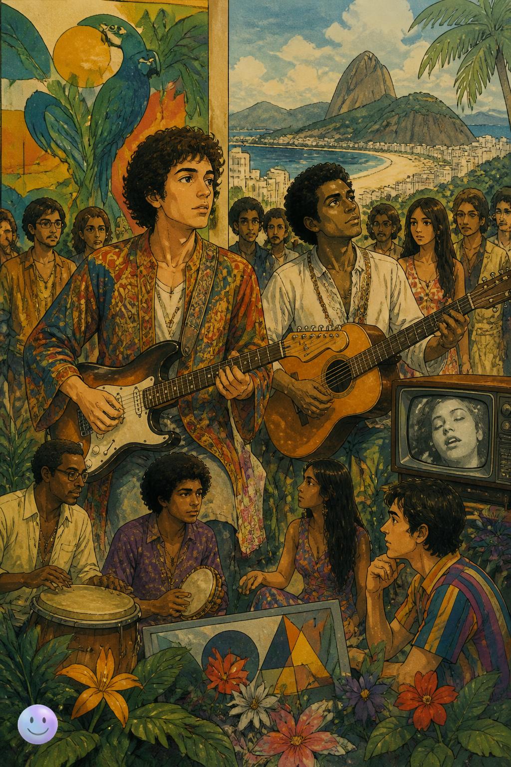 Tropicalia blends electric guitars and samba