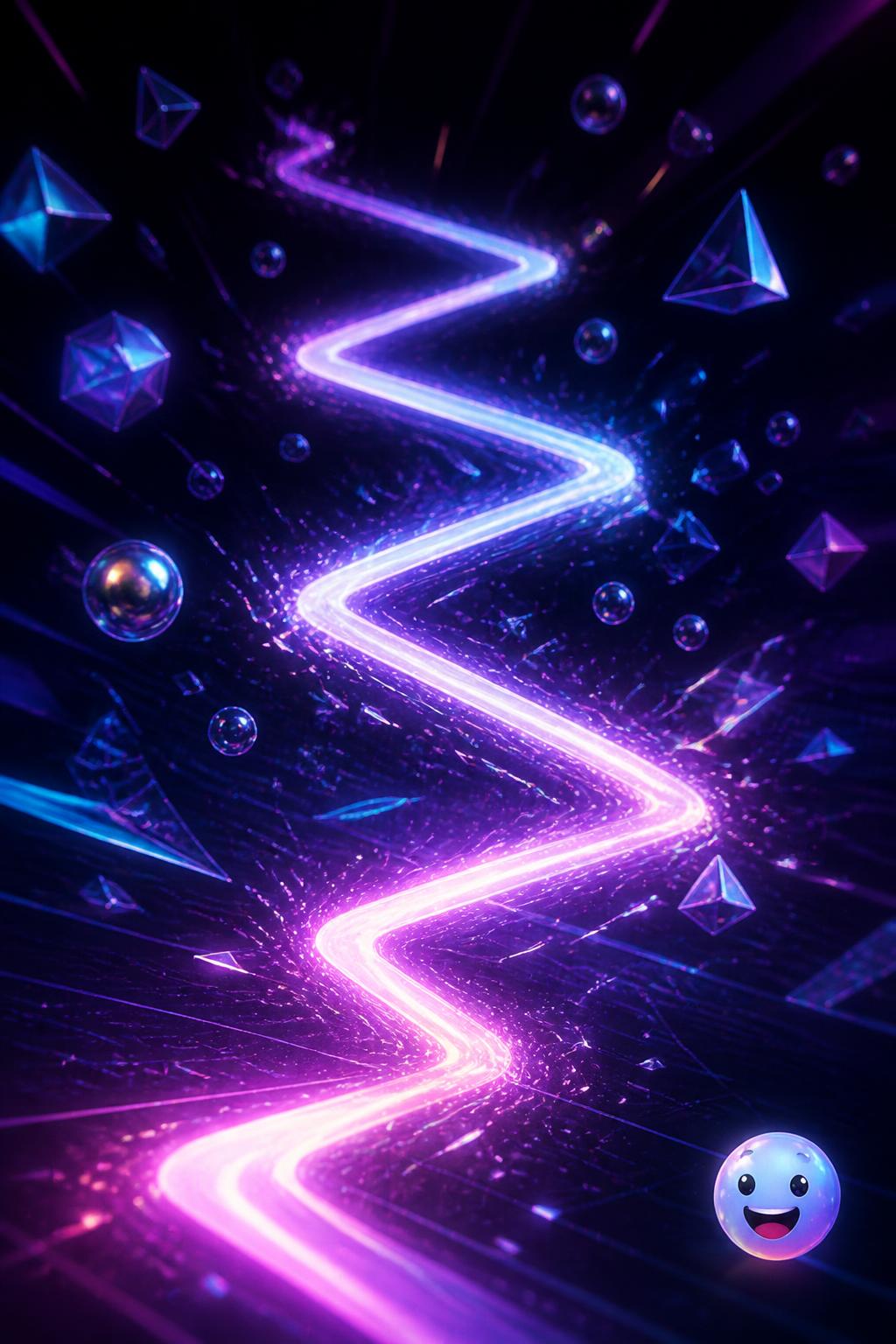The wild energy of the squiggle