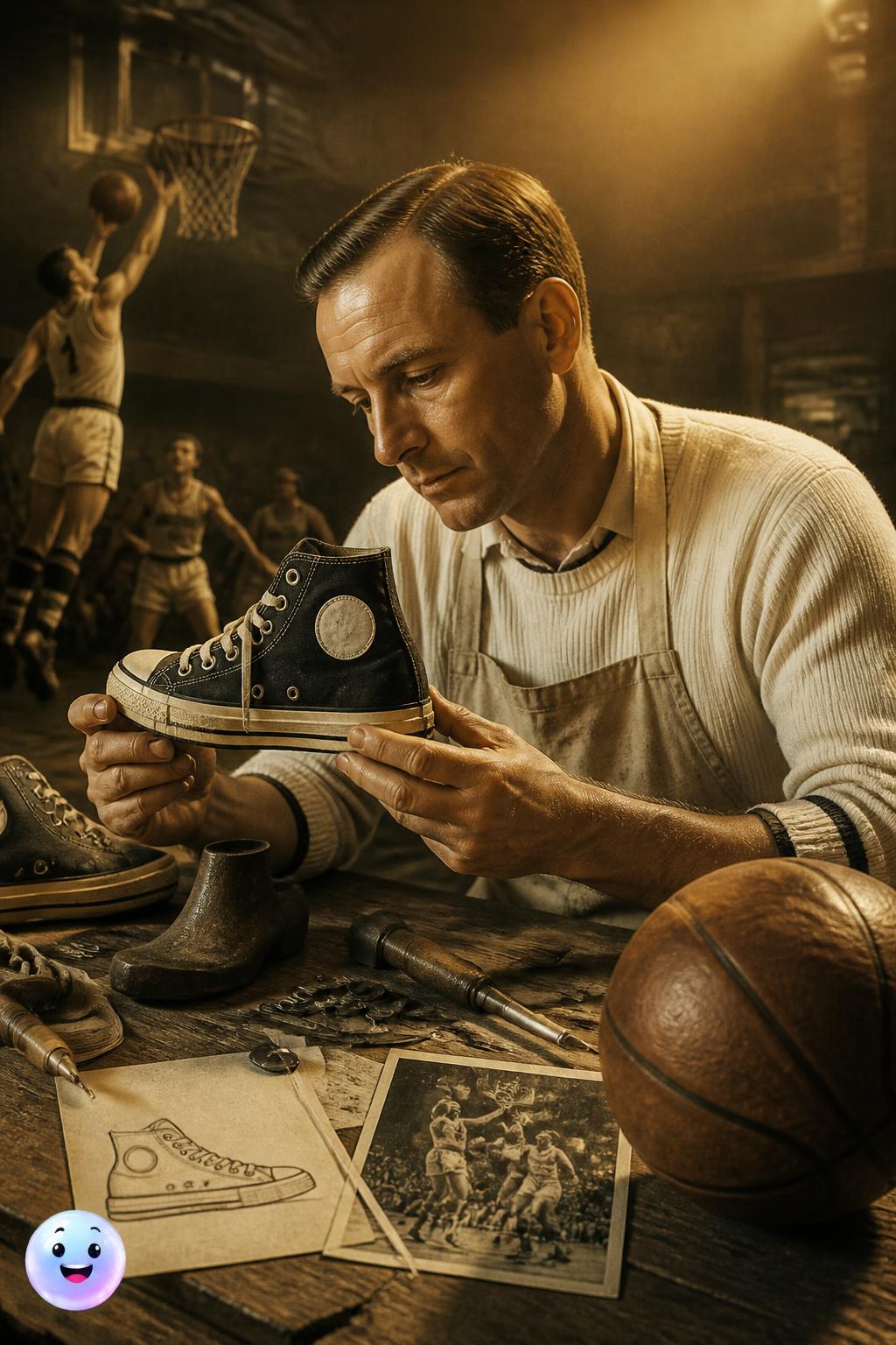 How Chuck Taylor revolutionized the basketball court