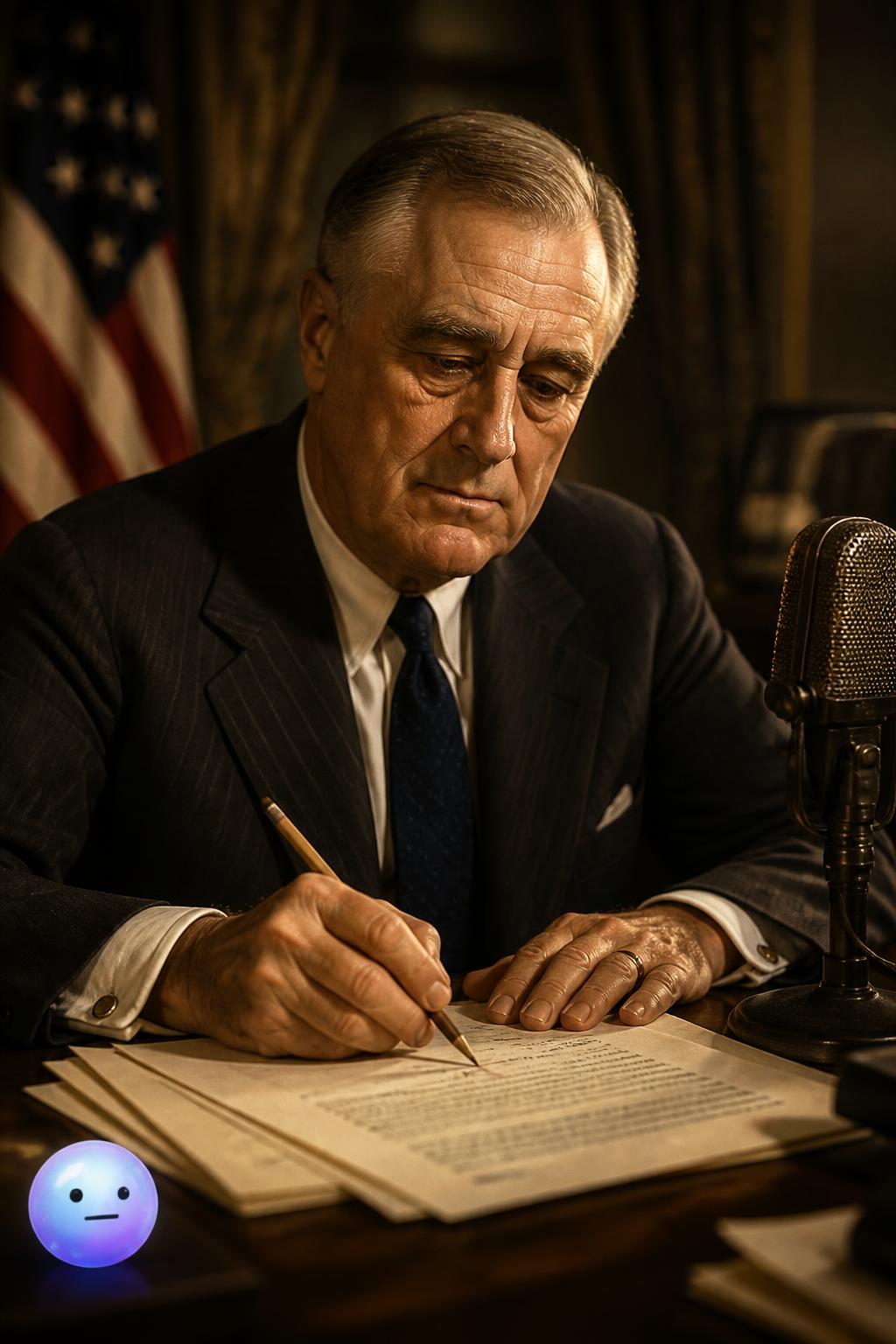 FDR's last-minute edit to the Day of Infamy