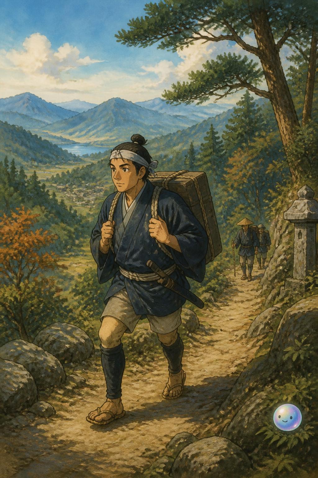 How Edo period messengers walked without fatigue