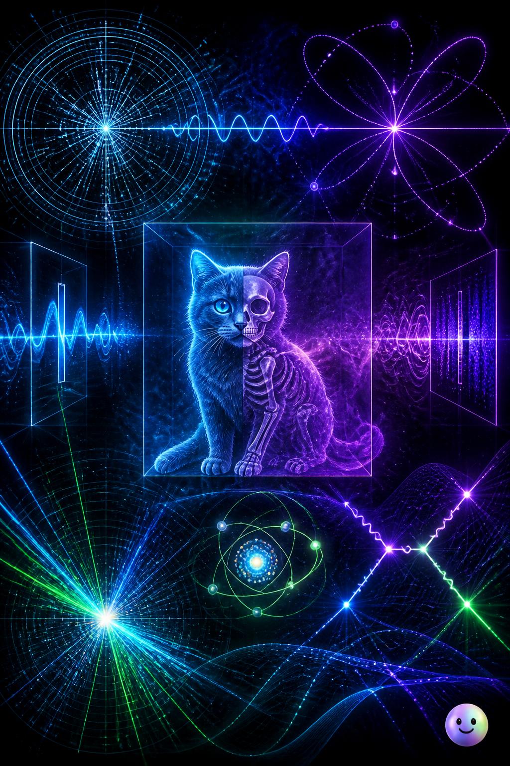 The famous cat that is both dead and alive