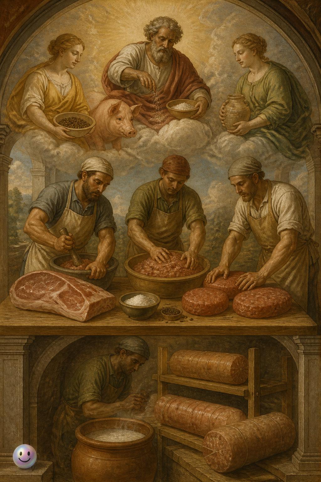 The unique curing process