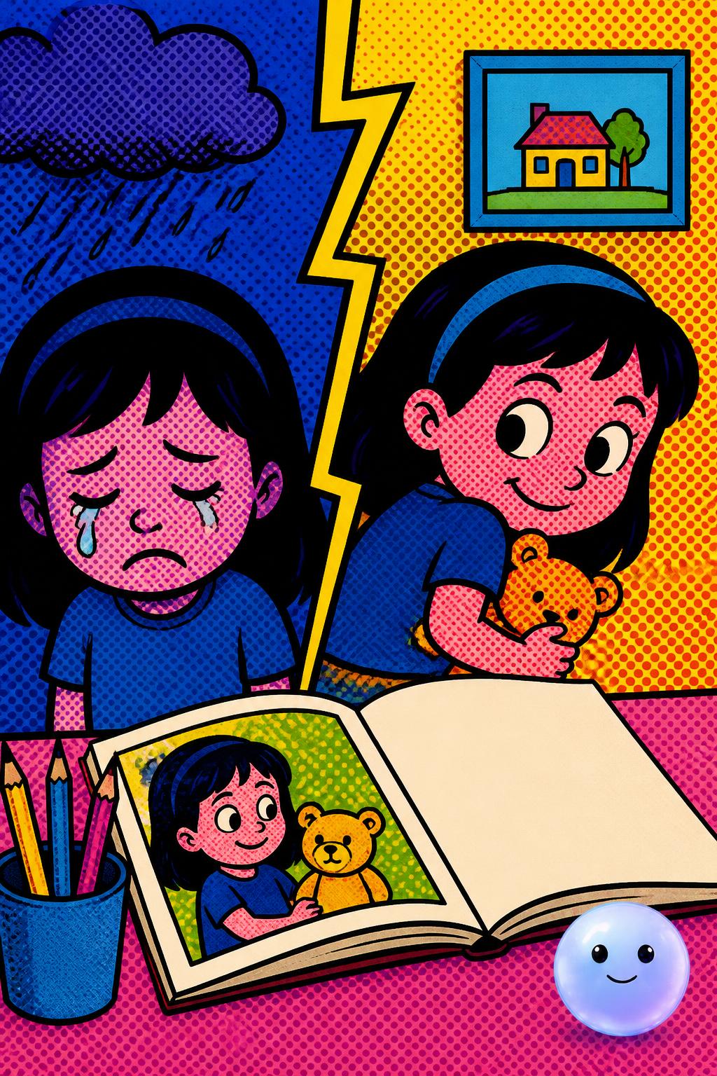 La complementariedad visual ocurre cuando la ilustración revela secretos que el texto decide callar