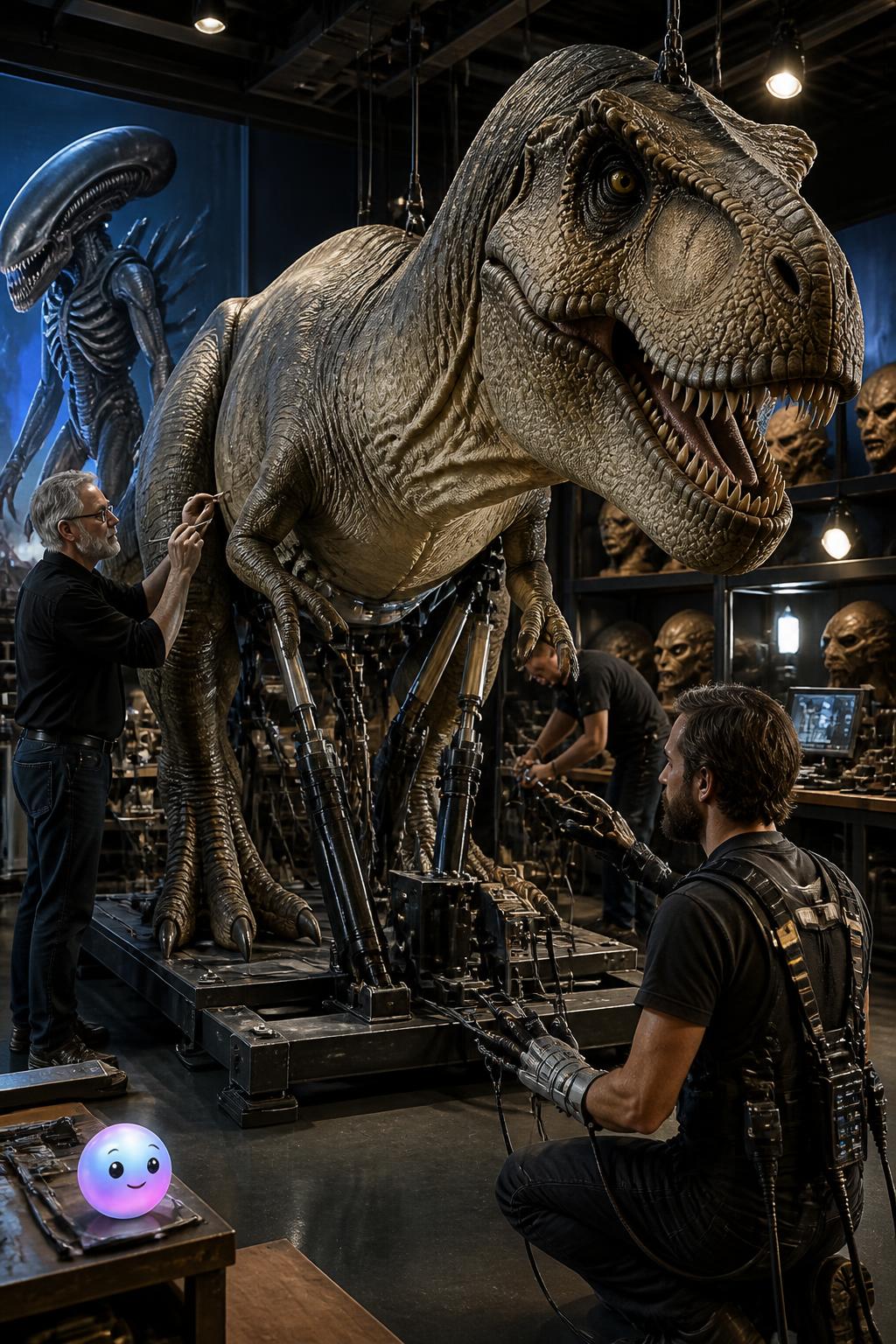 Stan Winston and hydraulic animatronic wonders
