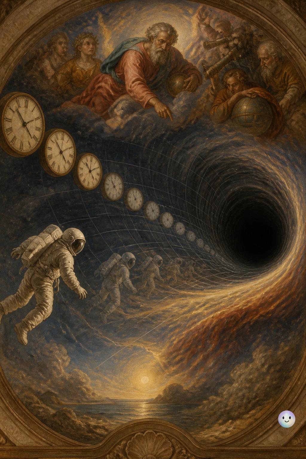 The illusion of frozen time