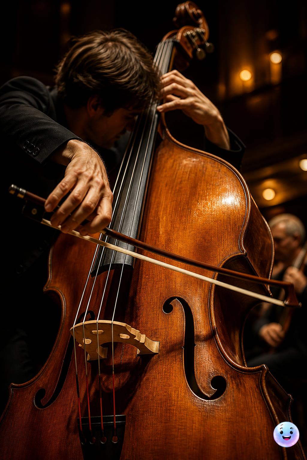 Two ways to hold the bow