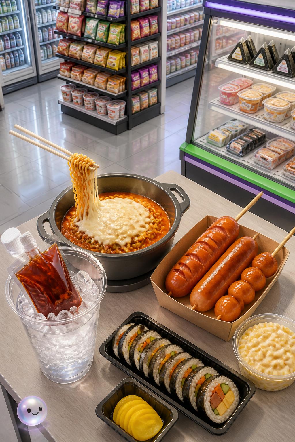 La cultura de las tiendas de conveniencia coreanas