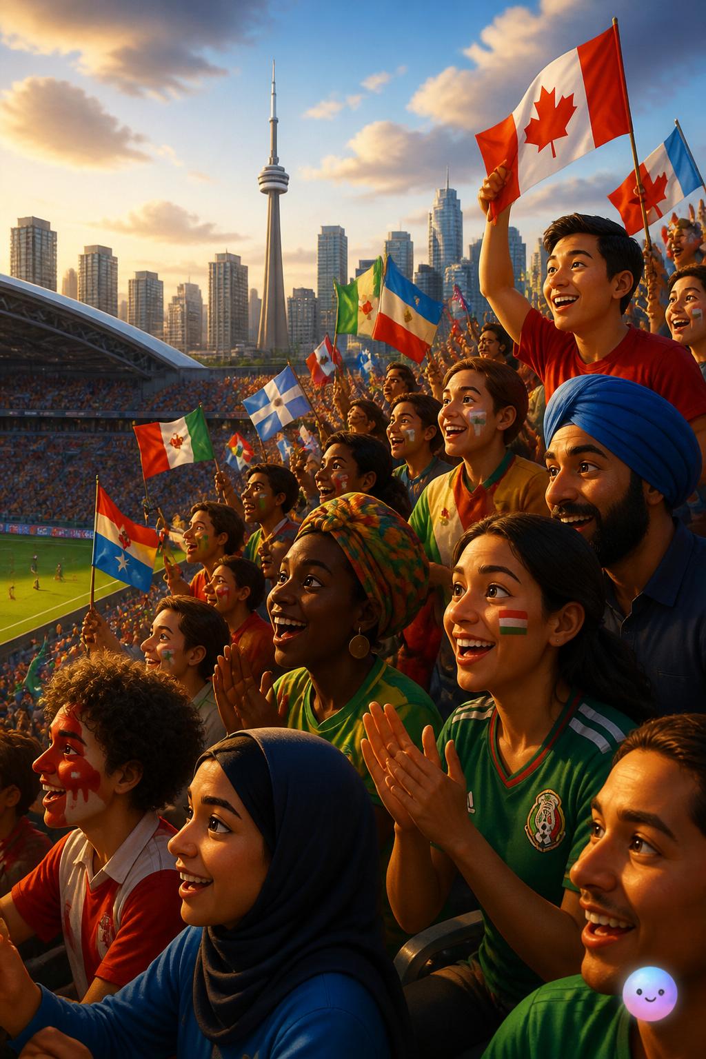 Toronto y su diversidad multicultural en la tribuna