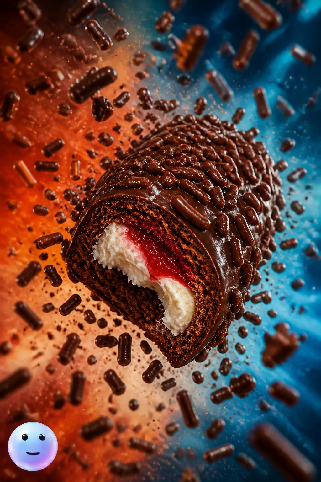 El cambio al granillo de chocolate