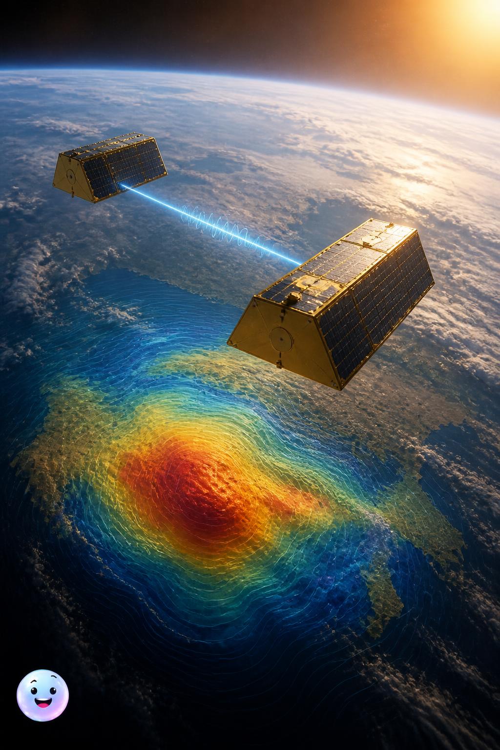 The cosmic game of satellite tag
