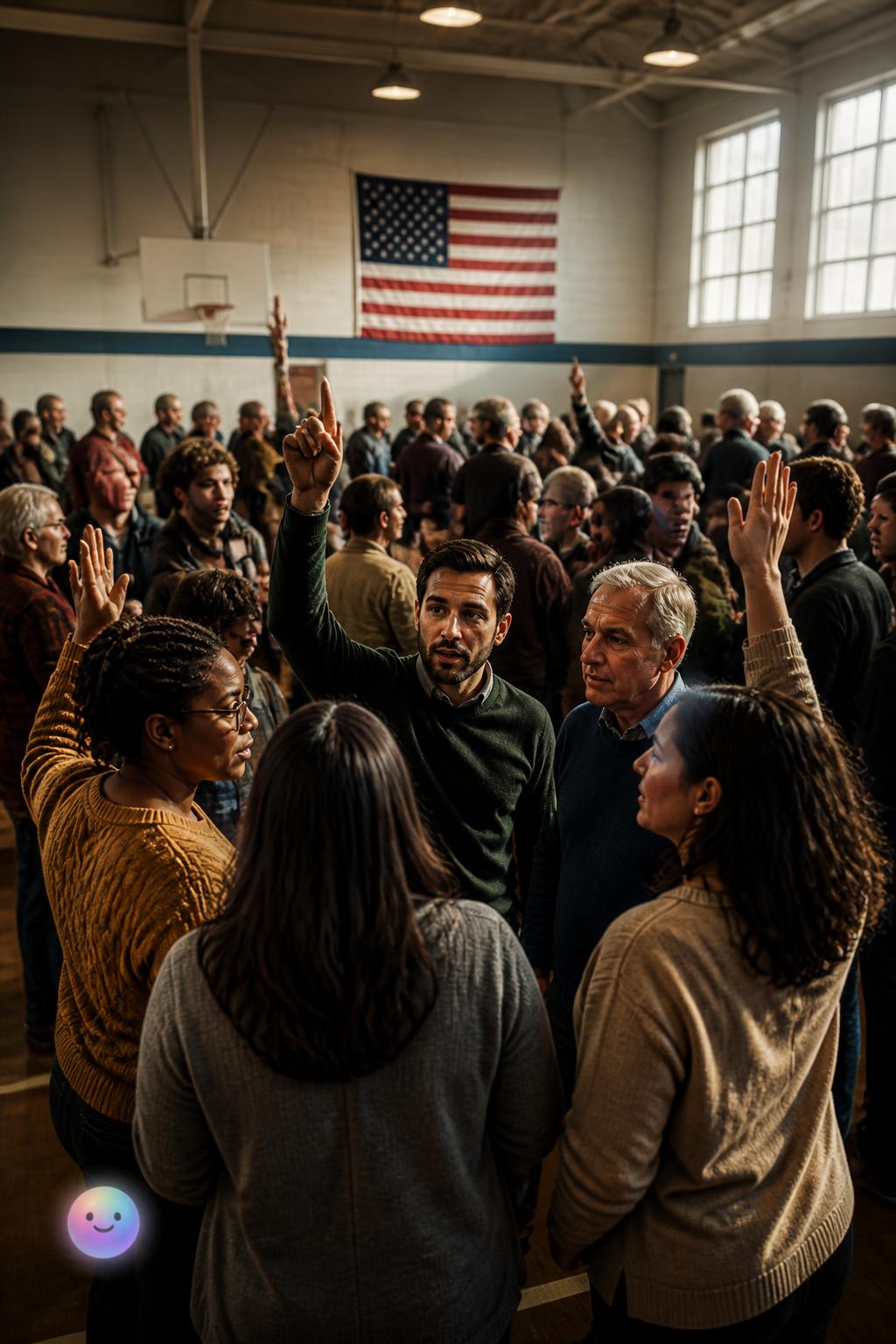 The community debate of the caucus