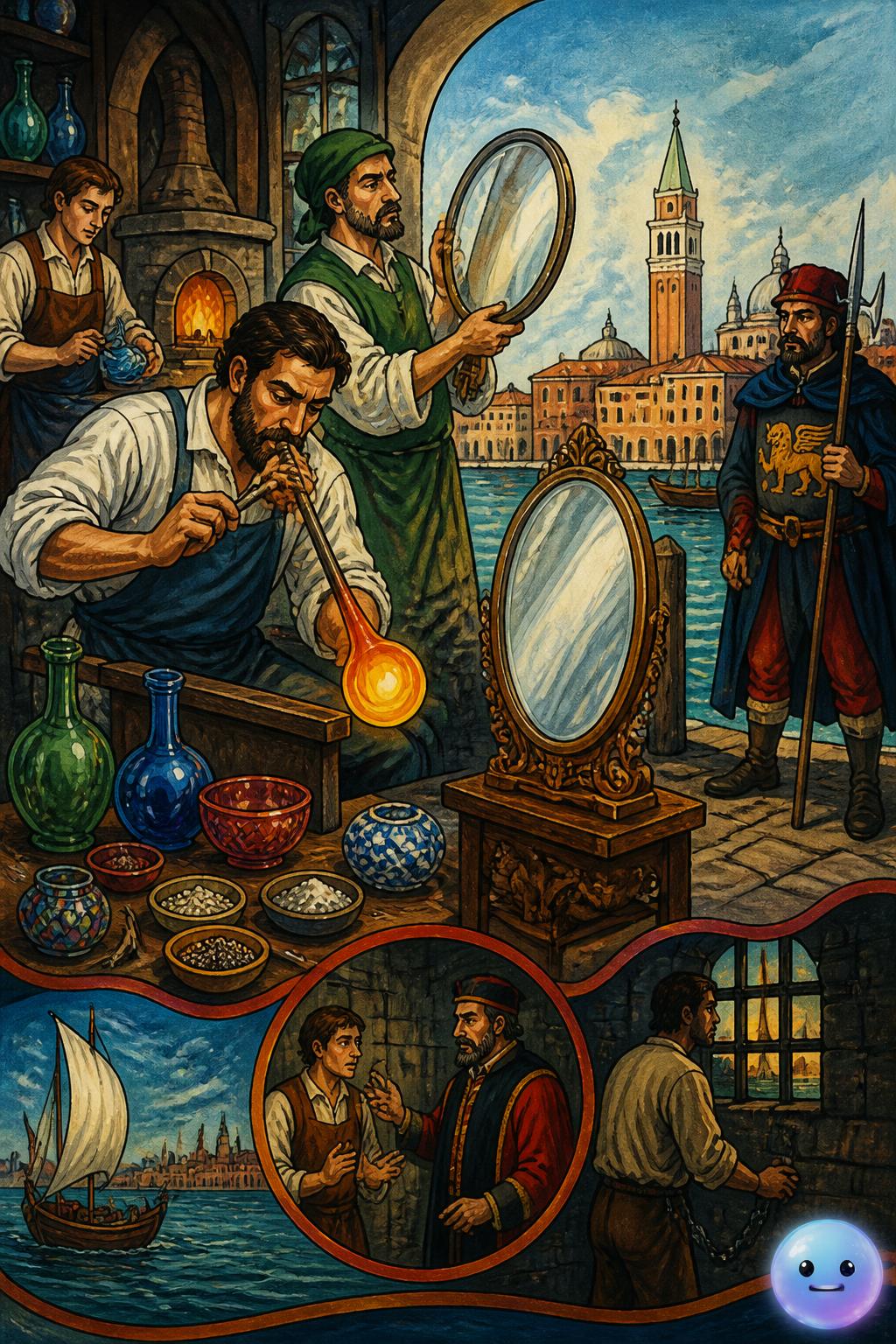 The high-stakes monopoly of Murano island