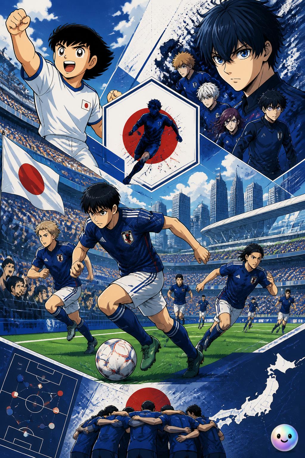 La conexión real con Blue Lock y Captain Tsubasa