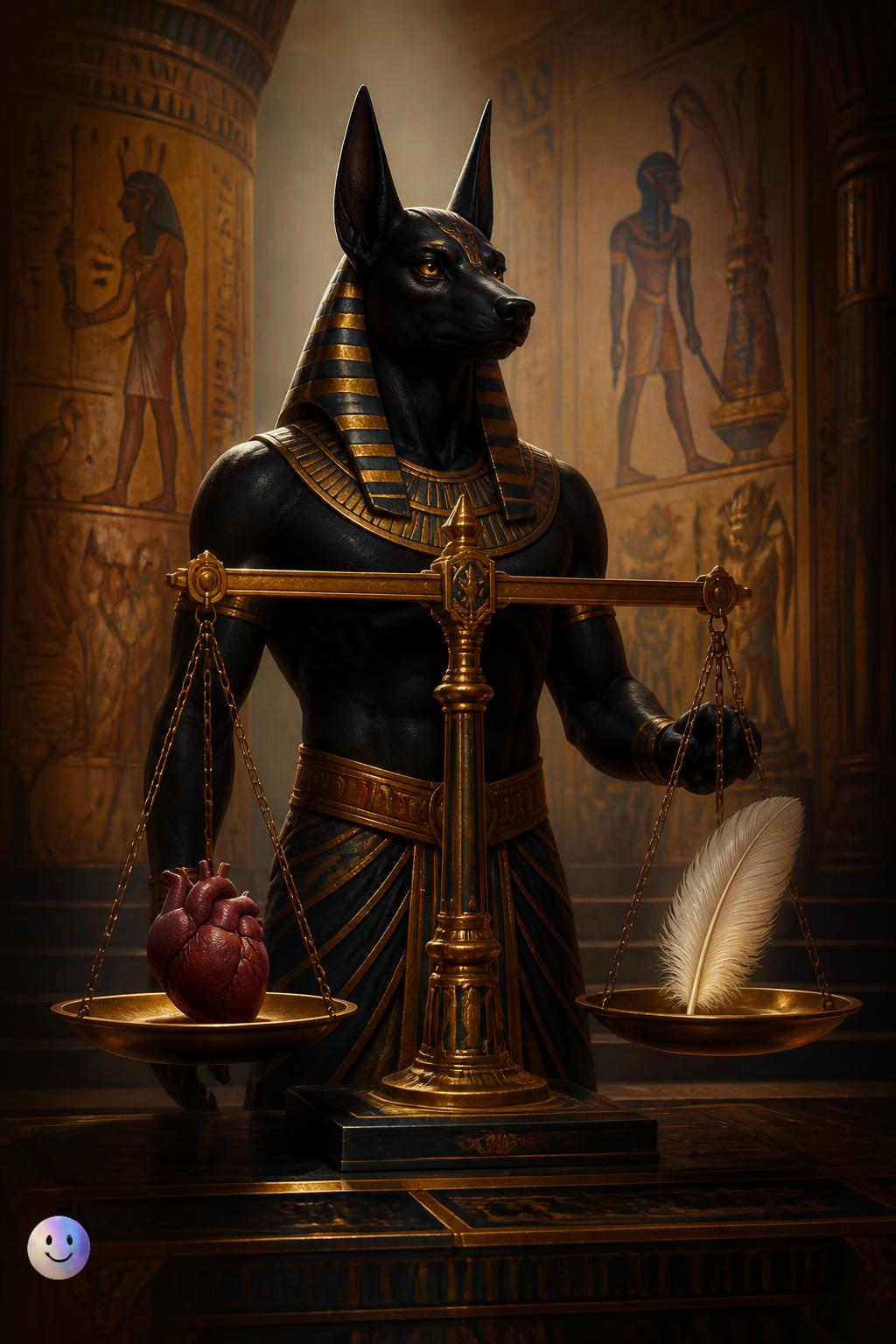 Anubis and the weighing of hearts