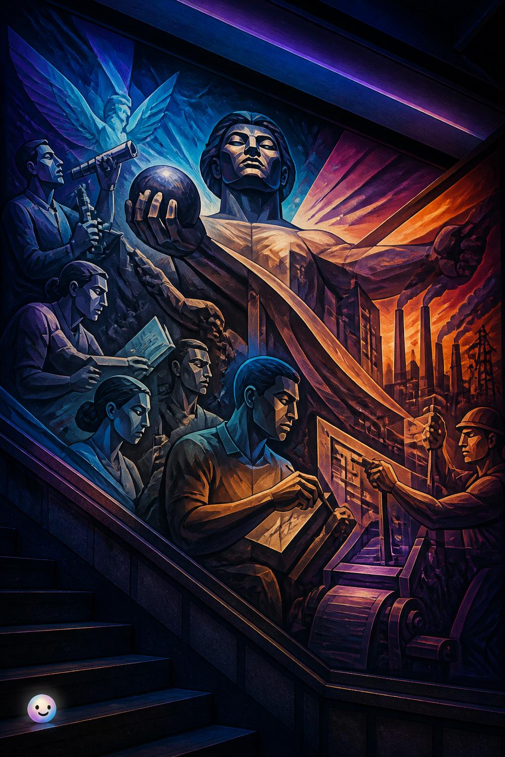 El mural de José Clemente Orozco