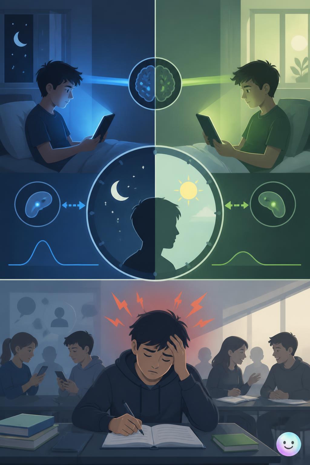 The sleep connection to school anxiety