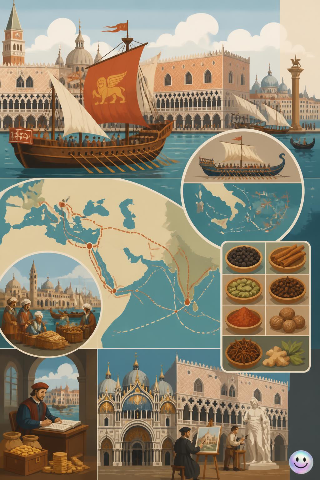 Venecia y el monopolio europeo